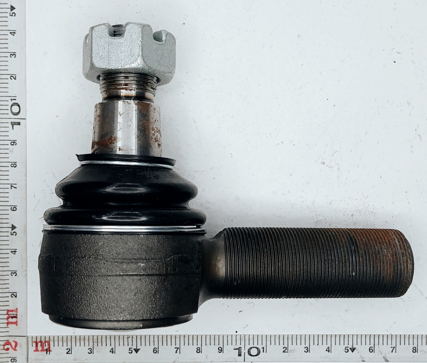 Наконечник рулевой левый (М30х1,5 / М24х1,5 / 27 L=122) / РОСТАР