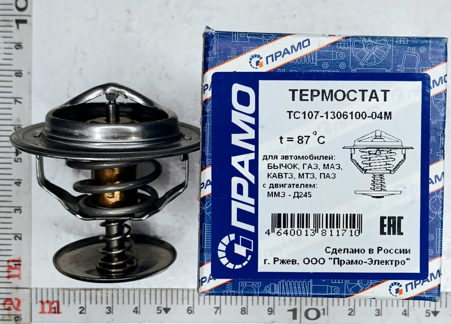 Термостат t 87±2 / ПРАМО